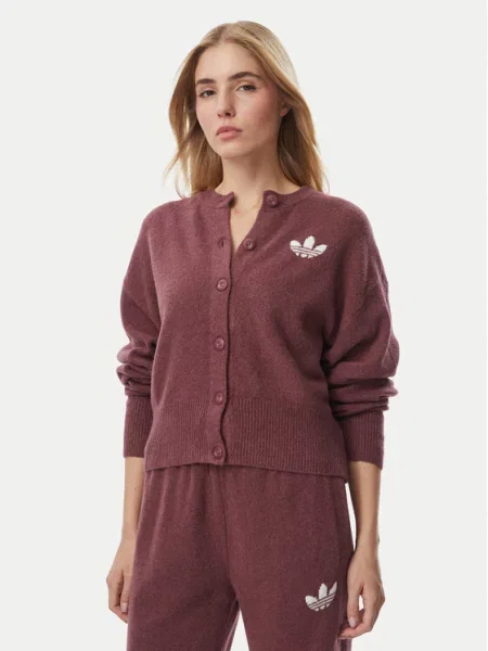 Adidas Pletena jopica Essentials Temno rožnata