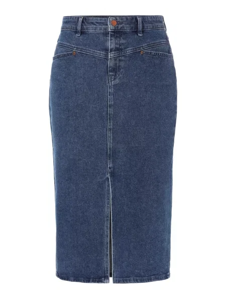 TATUUM Fustă denim albastru