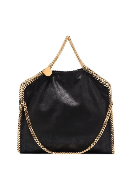 Geanta de piele Stella Mccartney din piele negru