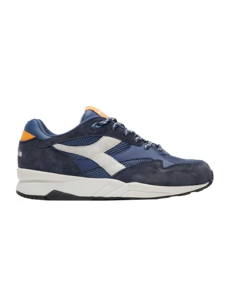 Sneakersy Diadora skórzane niebieskie