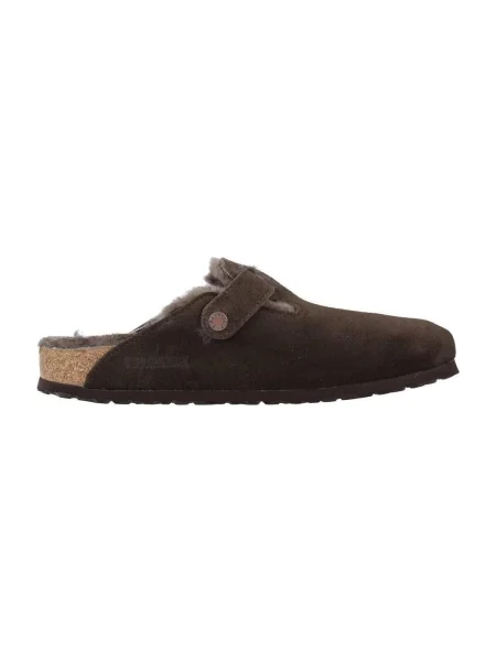 Tenisky Birkenstock z ovčej kože hnedá