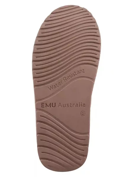 Замшевые мини сапоги Emu Australia розовые