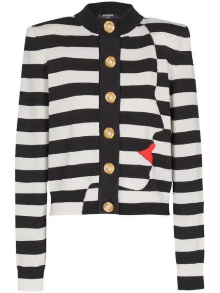 Cardigan Balmain negru