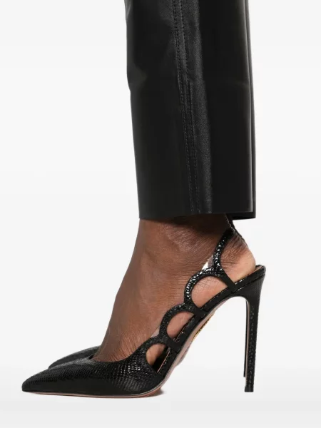 Pantaloni Tom Ford din piele negru