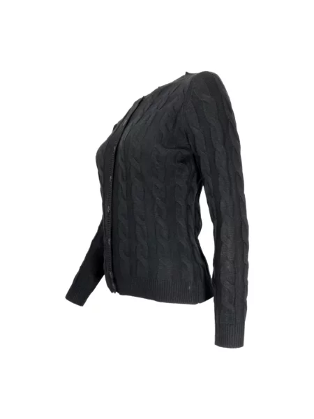 Sweter Cashmere Company z kaszmiru pleciony czarny