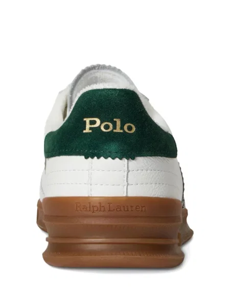Krátký kostkovaná kšiltovka Polo Ralph Lauren s potiskem zelená