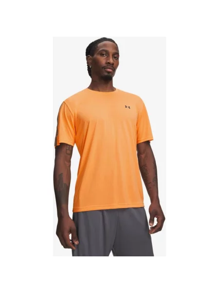 Koszulka z krótkim rękawem Under Armour Tech Taping pastelowy M pomarańczowy