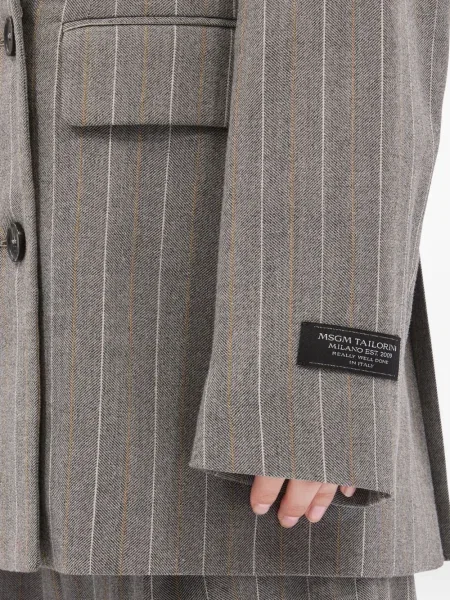 Geacă Msgm cu dungi gri