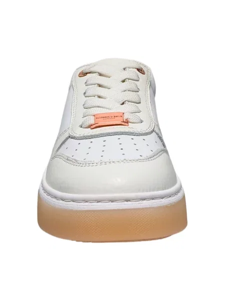Sneakersy Alexander Smith skórzane białe
