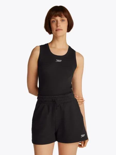 Top Tommy Jeans čierna