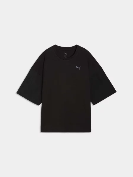 Футболка PUMA Her Tee комбінований верх чорний