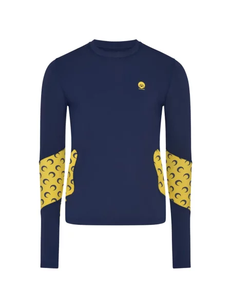 Риза Marine Serre с принт синьо