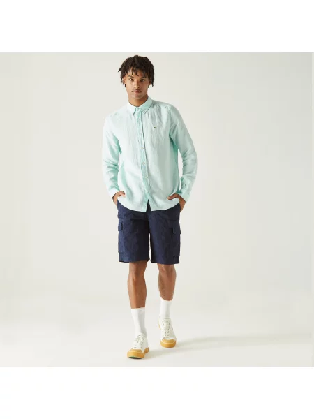 Lacoste Shorty Bermudy granatowe