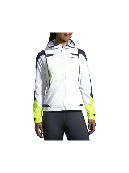 Pulover Brooks alergare alb