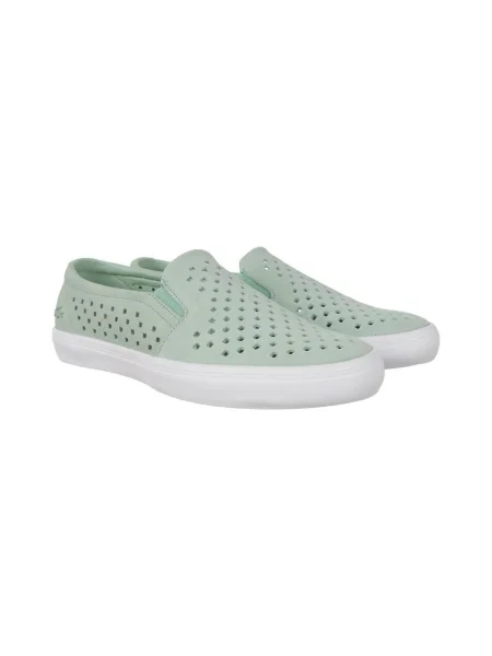 Pantofi Lacoste slip-on verde