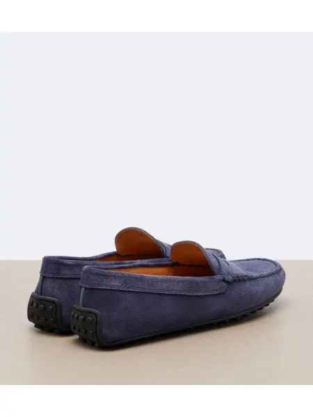 Loafers Tod's σουέντ μπλε