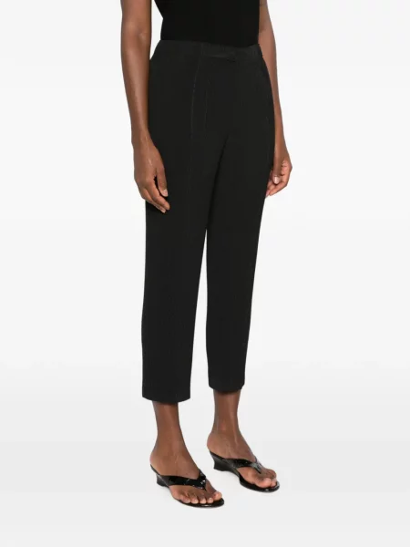 Decupat pantaloni Issey Miyake negru