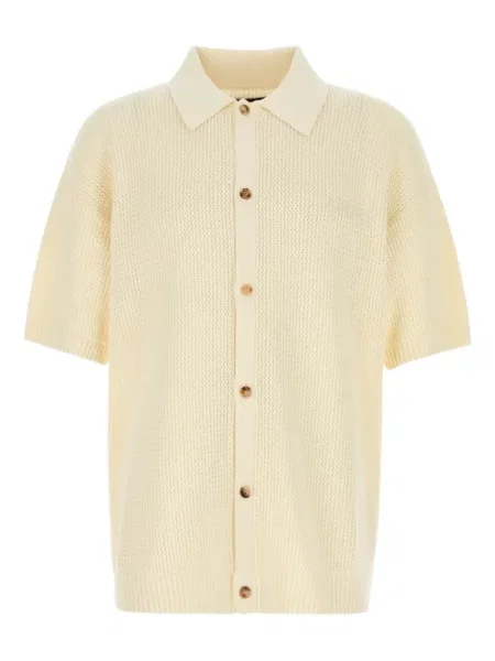 Košile Amiri s výšivkou žlutá