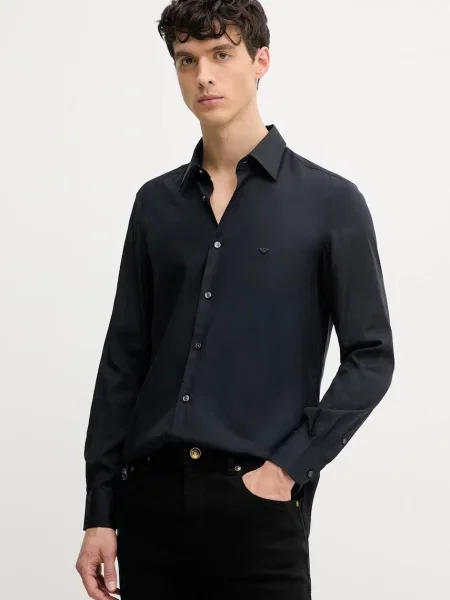Emporio Armani Cămașă albastru