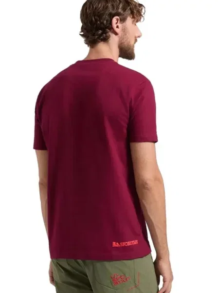 KOSZULKA CIRCLE LOGO-REDWOOD-MOUNTAIN RED czerwona