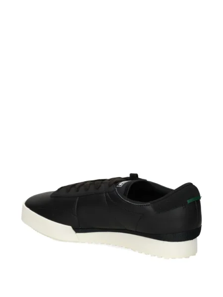 Sneakerși Lacoste din piele negru