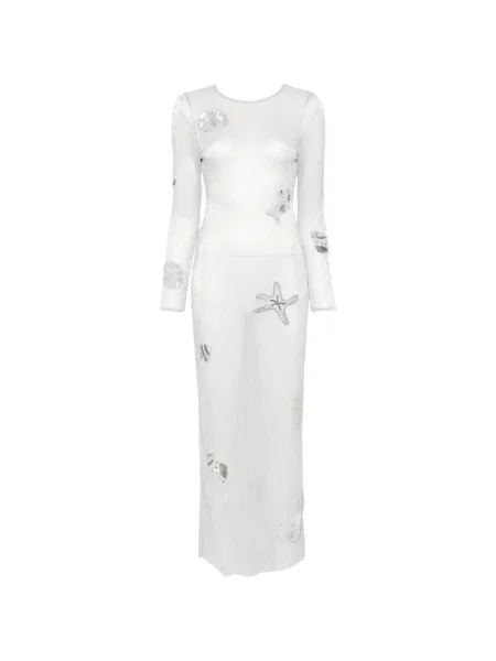 Rochie maxi Leslie Amon gri