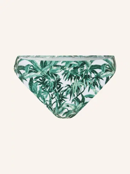 Maryan Mehlhorn Dół Od Bikini Basic Palmette gruen białe