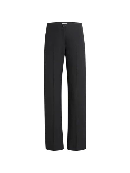Pantaloni Khaite de lână negru