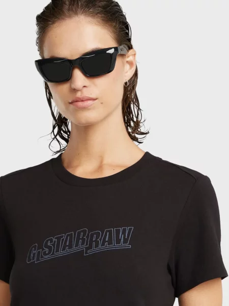 Футболка G-star Raw чорна