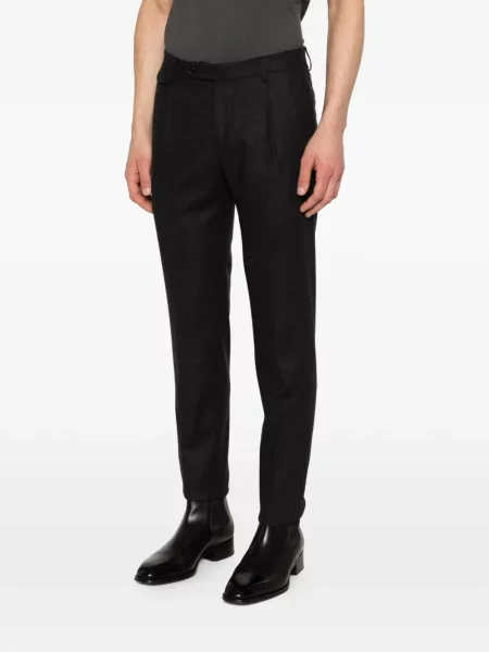 Pantaloni Tagliatore plisate gri