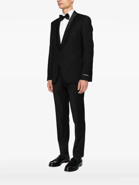Sacou Karl Lagerfeld din satin negru