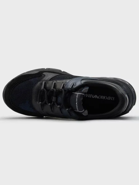 Кроссовки Emporio Armani черные