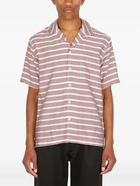 Cămașă Soulland cu dungi roșu