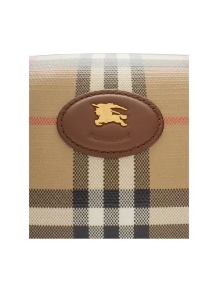 Torba Burberry w kratę beżowa