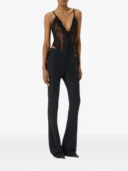 Body Blumarine din dantelă negru