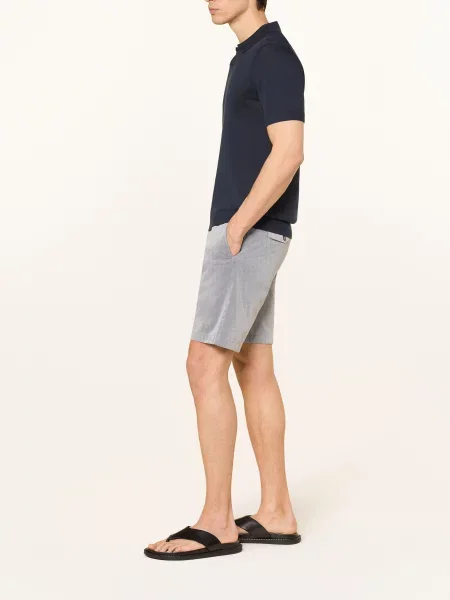 Marc O'polo Szorty Salo O Kroju Slim Fit blau białe