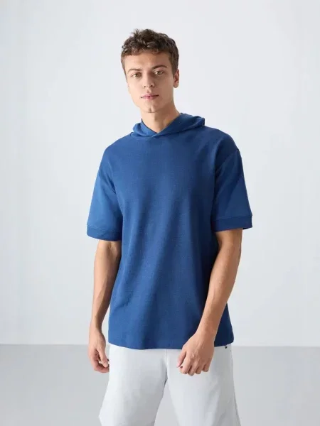 Tommy Life Majica temno modra