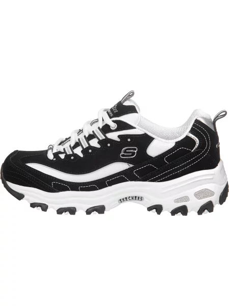Sneakerși Skechers cu șireturi