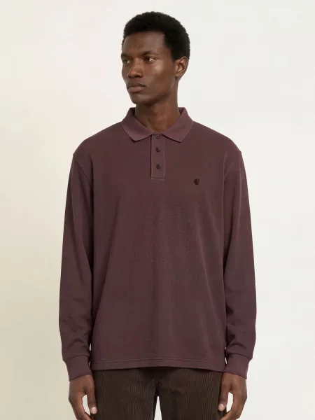 Carhartt Wip Rugbyové Tričko hnědá