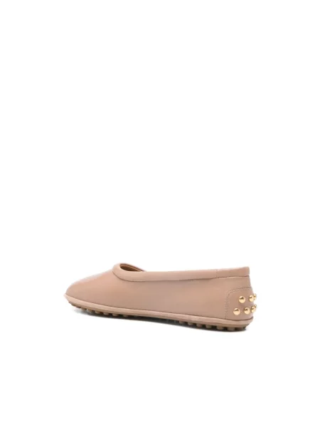 Balerinki Tod's skórzane różowe