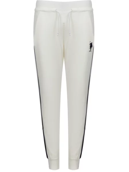 Pantaloni U.s. Polo Assn. din fleece negru