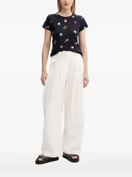 Tricou Rag & Bone cu imagine negru