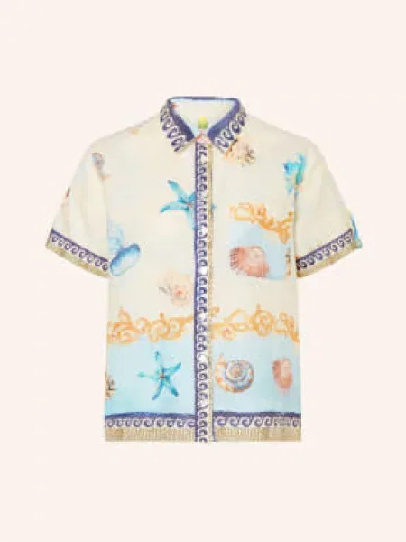 Princess Goes Hollywood Bluzka Z Lnu weiss