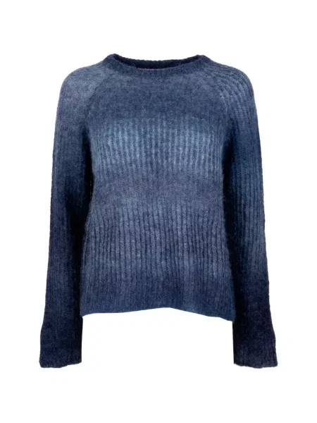 Pulover Kangra cu gradient albastru