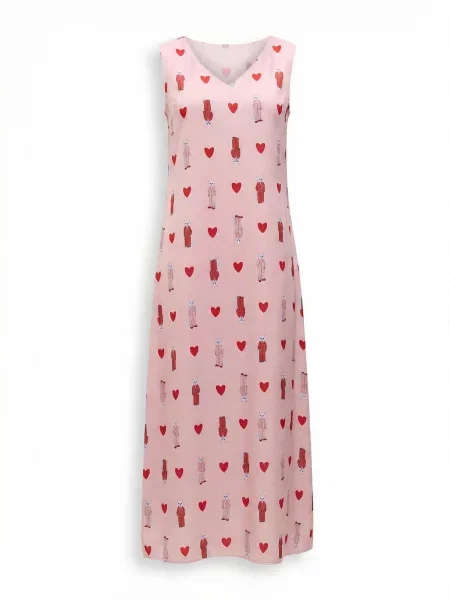 Cat e Lolette Letné šaty Loungewear dress' ružová