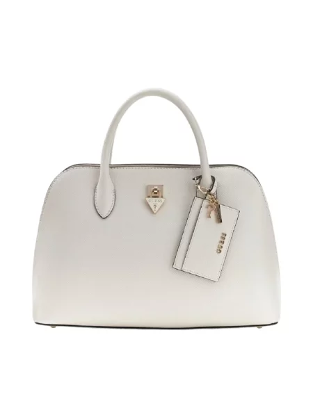 Guess torebka crossbody z imitacji skóry PATSIE biała