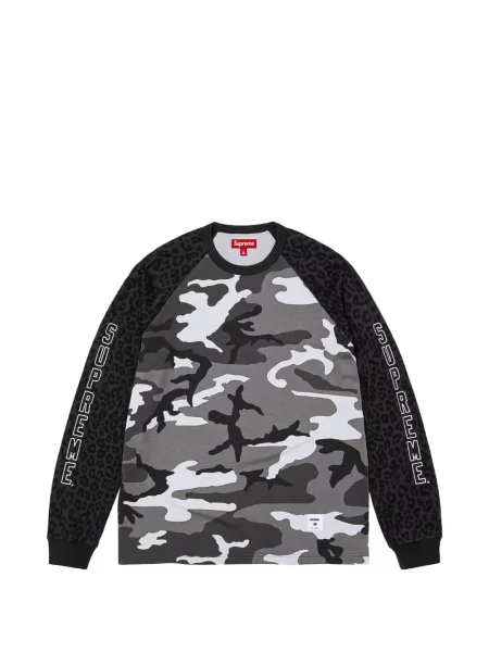 Hanorac Supreme cu imagine gri