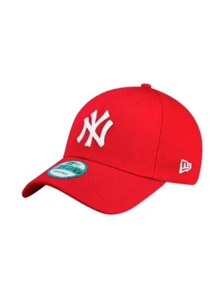 Czapka New Era MLB League Basic NY Red/ White Universal czerwona
