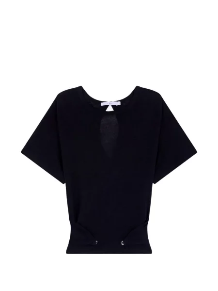 Tricou Iro cu spatele deschis negru