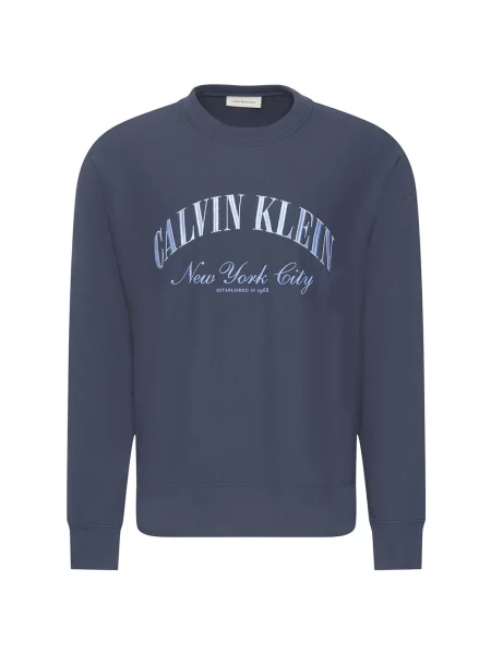 Calvin Klein Jeans Hanorac TERRY | Relaxed fit albastru